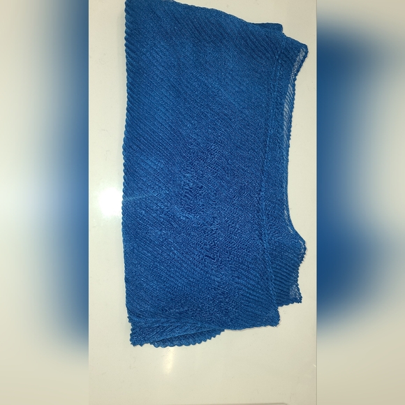 Top secret accessorize cobalt blue pleated snood - Picture 4 of 7